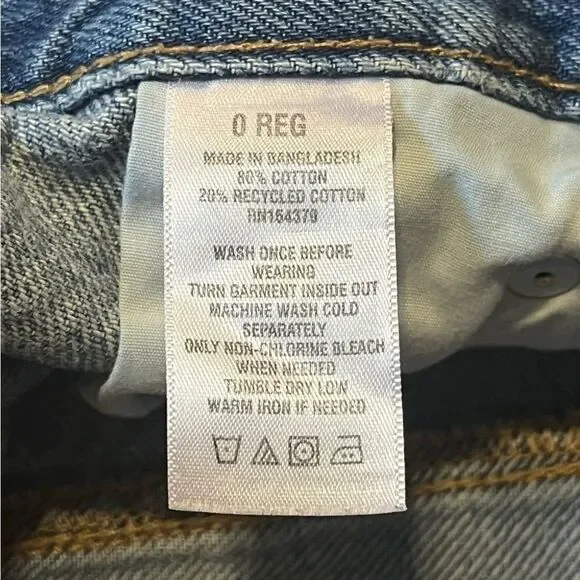 Aeropostale Distressed High Rise Denim Shorts - Picture 8 of 10